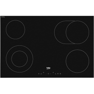 بيكو موقد كهربائي ديجيتال بلت ان بعداد وقت من  HIC 84401، 80 سم - اسود