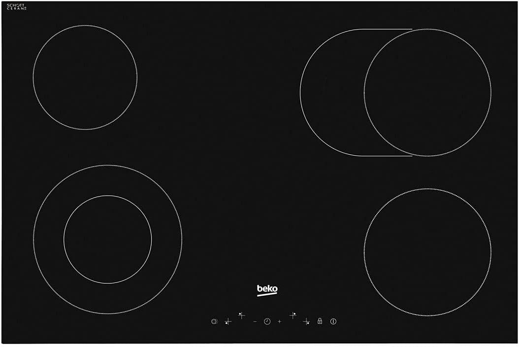 HIC-84401 بيكو موقد كهربائي ديجيتال بلت ان بعداد وقت من HIC 84401، 80 سم - اسود