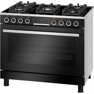 بوتاجاز بوش 5  شعلات 90سم 125L-  ستانلس ستيل - HJY5G7V69S