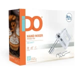 IDO Hand Mixer 500 W with 5 Speeds, White – HM500-WH - Image 4