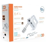 IDO Hand Mixer 500 W with 5 Speeds, White – HM500-WH - Image 5