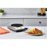 ⁦أي دو سطح تسخين كهربائي 1500 واط، فضي – HP1E1500-SV⁩ - الصورة ⁦2⁩