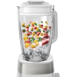 Philips Series 5000, Plastic Jar Blender - 800W, 2L, 3 Speed settings + Pulse, ProBlend Crush Technology perfect for crushing ice, Silver/White - HR2224/00 - international warranty - Image 4