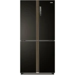 ثلاجة هاير نوفروست، 512 لتر، اسود - HRF-530TDBG