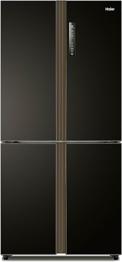 HRF-530TDBG ثلاجة هاير نوفروست، 512 لتر، اسود - HRF-530TDBG