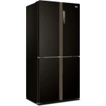 Haier No-Frost Freestanding Refrigerator, 512 Liters, Black - HRF-530TDBG - Image 2