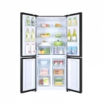 Haier Refrigerator 4 Doors 690 Liter Inverter Glass Black HRF-690 TDBG - Image 2