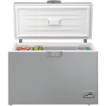 ⁦بيكو فريزر افقي  HSA40500S، 375 لتر - فضي⁩ - الصورة ⁦2⁩