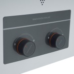 ⁦سخان مياه غاز ميديا ديجيتال، 10 لتر، ابيض - JSD20-10DHSL⁩ - الصورة ⁦3⁩