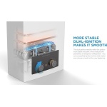 ⁦سخان مياه غاز ميديا ديجيتال، 6 لتر، ابيض - JSZ12-6DHSL⁩ - الصورة ⁦2⁩