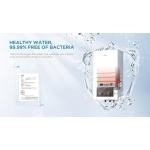 ⁦سخان مياه غاز ميديا ديجيتال، 6 لتر، ابيض - JSZ12-6DHSL⁩ - الصورة ⁦3⁩