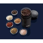 ⁦مطحنة حبوب قهوة كهربائية من ديلونجي KG200، سعة 90 غرام، قوة 170 واط - لون أسود (ضمان دولي)⁩ - الصورة ⁦4⁩