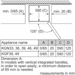⁦ثلاجة بوش نو فروست سعة 302 لتر - برج هواء متعدد التدفق - سلسلة 2 سلسلة 2 فريزر سفلي - KGN36NL30U⁩ - الصورة ⁦6⁩