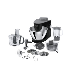 كيتشن ماشين كينوود مالتي وان، 4.3 لتر، 1000 واط، اسود - KHH326BK