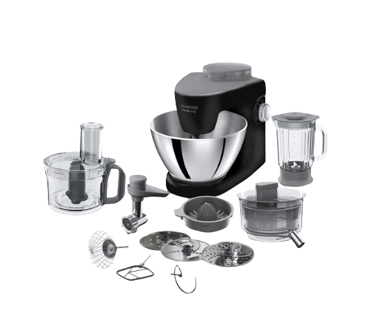 KHH326BK كيتشن ماشين كينوود مالتي وان، 4.3 لتر، 1000 واط، اسود - KHH326BK