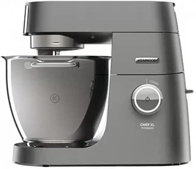 KVL8300S عجان شيف اكس ال 1700 وات 6.7 لتر من كينوود KVL8300S، تيتانيوم - الصورة 1