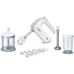 بوش مضرب يدوي مع مفرمةMFQ4080، 500 وات، ابيض