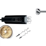 ⁦بوش مضرب يدوي 850 وات لون أسود MFQ4980B⁩ - الصورة ⁦3⁩