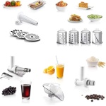 ⁦بوش مفرمة بقوة 2000 واط لون ابيض MFW3X18W⁩ - الصورة ⁦3⁩