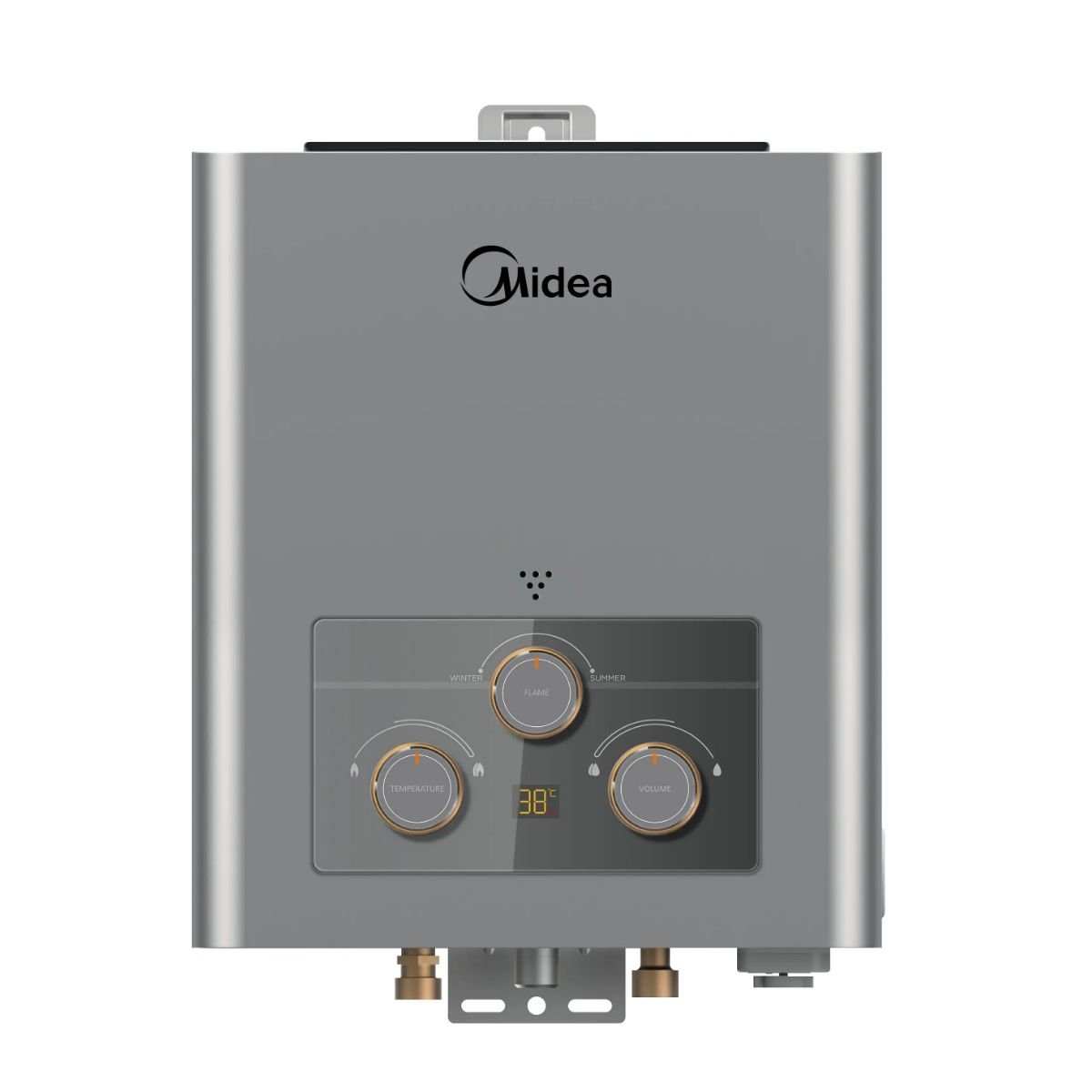 MGWH06-12MZLEGS سخان ميديا انبوبة 6لتر ديجيتال سيلفر MGWH06-12MZLEG(S)