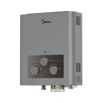 Midea Gas Digital Water Heater, 6 Liters, Silver - MGWH06-12MZNEG(S) - Image 2
