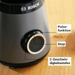 Bosch Blender VitaPower Serie | 4 1200 W ColorSilver Model MMB6174S - Image 2