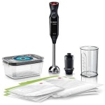 بوش خلاط يدوي إرجوميكس مع نظام تخزين مفرغ1000 وات  ، اسود - MS6CB61V1