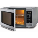 ⁦Black+Decker 42L Microwave Oven with Grill, Silver - MZ42PGSS-B5⁩ - الصورة ⁦2⁩