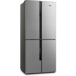 Gorenje Freestanding refrigerator with freezer 80 cm 4 doors stainless steel- NRM8181MX - Image 2
