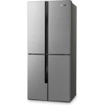 Gorenje Freestanding refrigerator with freezer 80 cm 4 doors stainless steel- NRM8181MX - Image 3