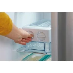 Gorenje Freestanding refrigerator with freezer 80 cm 4 doors stainless steel- NRM8181MX - Image 4