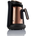 ⁦ارزوم اوكا - ماكينة قهوة تركى بـــــ وش منيوا برو - اسود/نحاسى - OK0010⁩ - الصورة ⁦2⁩