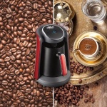 ⁦ارزوم اوكا - ماكينة قهوة تركى بـــــ وش منيوا - اسود/احمر - OK004-N⁩ - الصورة ⁦2⁩