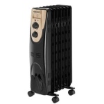 دفاية زيت من بلاك+ديكر OR090D-B9، 9 ريش - 2000 وات - اسود