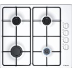 بوش مسطح غاز بلت إن 4 شعلة 60 سم لون ابيض تحكم جانبي PBP6C2B80O