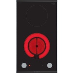 مسطح كهرباء بوش بلت ان دومينو، 2 شعلة، 30 سم، اسود - PKF375CA2E