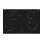 بوش مسطح كهرباء بلت إن 80 سم تحكم باللمس أسود PKN811FP1E