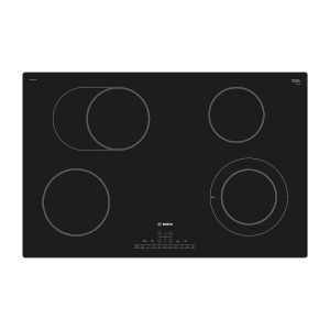 بوش مسطح كهرباء بلت إن 80 سم تحكم باللمس أسود PKN811FP1E