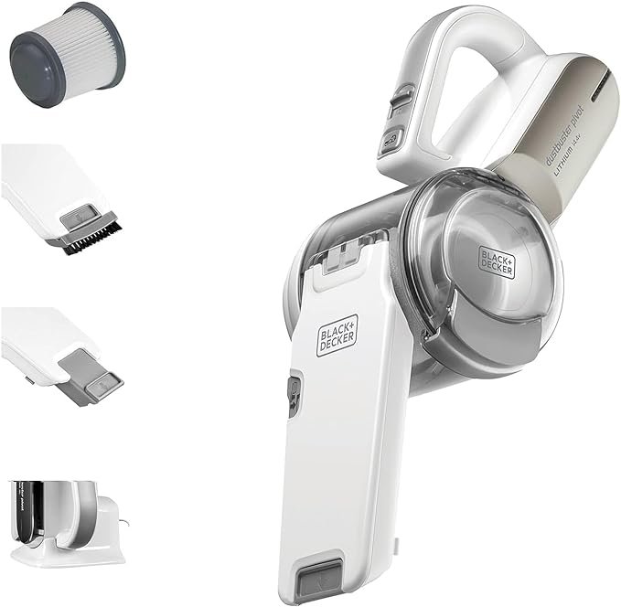 PV1420L بلاك اند ديكر مكنسة غبار محورية تعمل ببطارية ليثيوم ايون 14.4 فولت صنف 5306