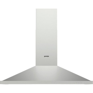 شفاط جرونيا  الحائطي المستقل، 90 سم، فضي - PWHC928EX