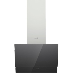 شفاط جورينيه ديكوري، ٦٠ سم، شفط هواء ٢٩٨ متر مكعب/ساعة، مصنوع من الفولاذ المقاوم للصدأ (مضاد لبصمات الأصابع) والزجاج، ٣ سرعات، تحكم ميكانيكي، أسود، PWHI628EB