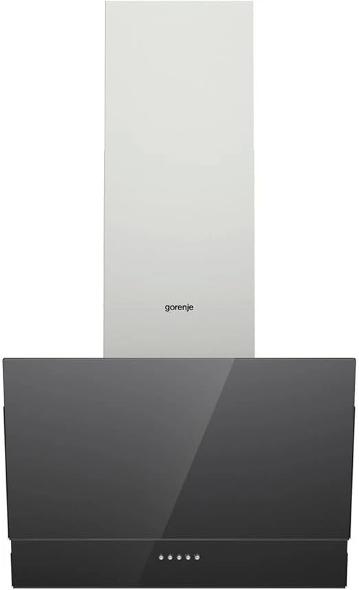 PWHI628EB شفاط جورينيه ديكوري، ٦٠ سم، شفط هواء ٢٩٨ متر مكعب/ساعة، مصنوع من الفولاذ المقاوم للصدأ (مضاد لبصمات الأصابع) والزجاج، ٣ سرعات، تحكم ميكانيكي، أسود، PWHI628EB