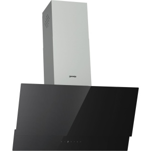 شفاط جرونيا بيلت ان  مع مدخنة، 90 سم، أسود وفضي - PWHI928EB