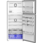 ⁦هيتاشى ثلاجة بفريزر علوي ببابين
78 سم
590 لتر
انفرتر × تبريد مزدوج فضى⁩ - الصورة ⁦6⁩