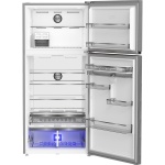 ⁦هيتاشى ثلاجة بفريزر علوي ببابين
83 سم
650 لتر
انفرتر × تبريد مزدوج فضى- R-V650EY2R⁩ - الصورة ⁦4⁩