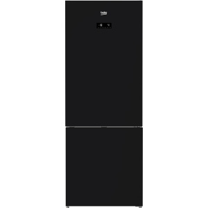 بيكو ثلاجة كومبي 560 لتر نوفروست ديجيتال تاتش اسود زجاج موديل-RCNE560E35ZGB