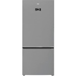 ثلاجة بيكو بفريزر سفلي - سعة صافية ٥٠٩ لتر - خاصية نوفروست - عاكس - تحكم إلكتروني - شاشة LED - ستانلس ستيل - هارفست فريش - RCNE590E35ZXP1