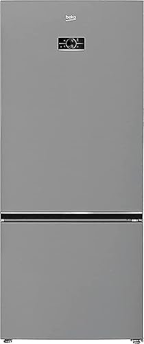 RCNE590E35ZXP1 ثلاجة بيكو بفريزر سفلي - سعة صافية ٥٠٩ لتر - خاصية نوفروست - عاكس - تحكم إلكتروني - شاشة LED - ستانلس ستيل - هارفست فريش - RCNE590E35ZXP1