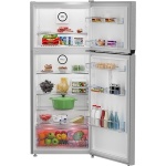 ⁦ثلاجة بيكو نيو فروست - سعة 367 لترًا صافيًا - شاشة رقمية - تبريد مزدوج - محرك برو سمارت العاكس - هارفست فريش - فضي مصقول - عرض 70 سم - RDNE420K02DXIDTEG⁩ - الصورة ⁦4⁩