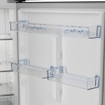 ⁦ثلاجة بيكو نيو فروست - سعة 367 لترًا صافيًا - شاشة رقمية - تبريد مزدوج - محرك برو سمارت العاكس - هارفست فريش - فضي مصقول - عرض 70 سم - RDNE420K02DXIDTEG⁩ - الصورة ⁦5⁩